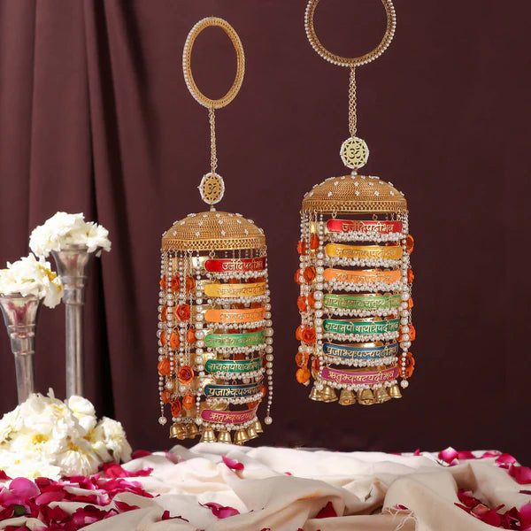 7 Vows Meenakari Bridal Kaleera With Vachans