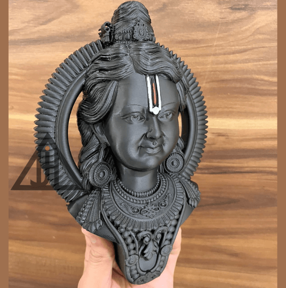 Ram Lalla Statue Idol Shree Ram Ayodhya Temple Statue - JAI HO INDIA