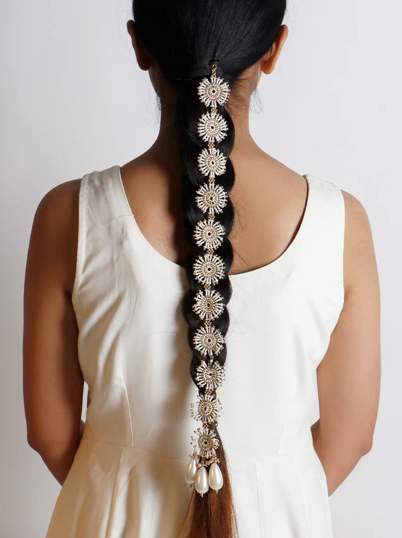 Traditional Jada Billalu Hair Choti Braid