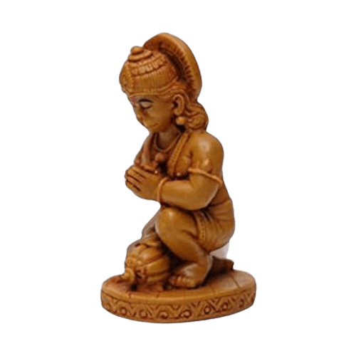 Lord Hanuman Idol For Car Dashboard In Resin 3.5 inches Hanuman Statue - JAI HO INDIA