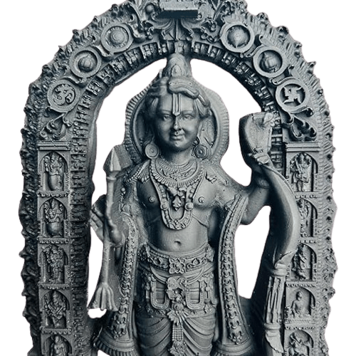 Ram Lalla Statue Idol Shree Ram Ayodhya Temple Shri Ram Lalla Idol - JAI HO INDIA