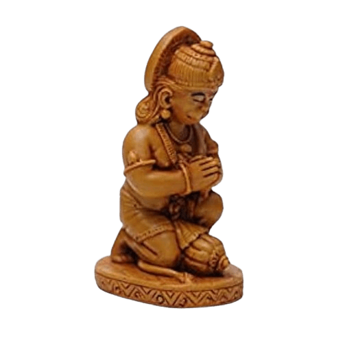 Lord Hanuman Idol For Car Dashboard In Resin 3.5 inches Hanuman Statue - JAI HO INDIA