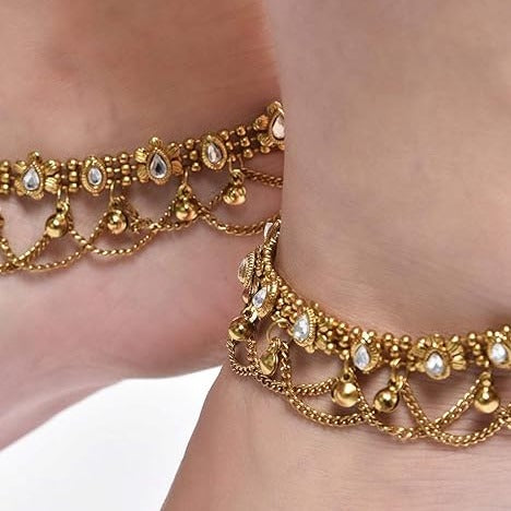 Beautiful Bridal Anklets Payal For Wedding