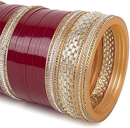 Bridal Chooda Wedding Bangles Set Punjabi Wedding Chuda Set For Indian Wedding - JAI HO INDIA