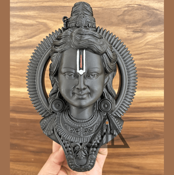 Ram Lalla Statue Idol Shree Ram Ayodhya Temple Statue - JAI HO INDIA