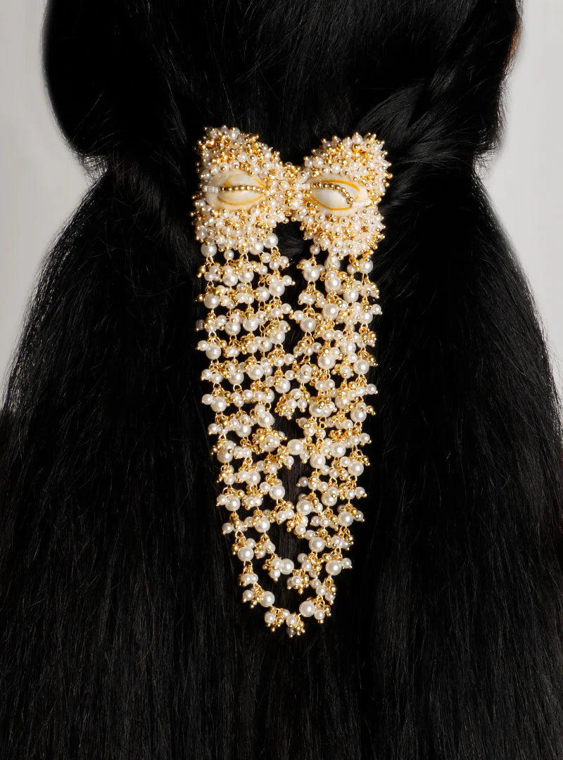 Choti Jadai Billai Hair Brooch Accessory