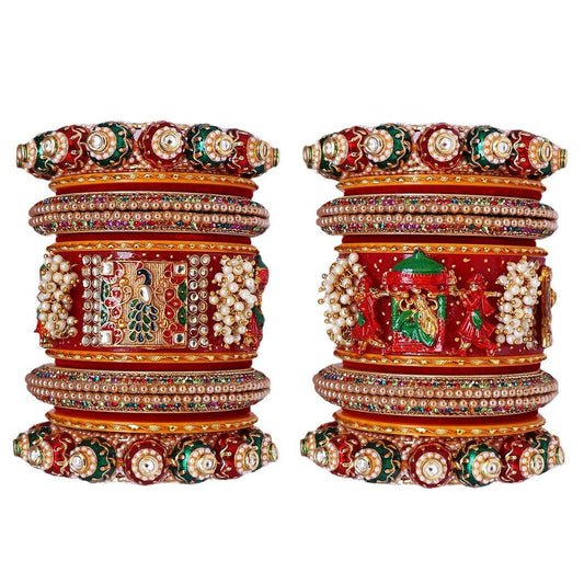 Bridal Choodas Wedding Bangles Set - JAI HO INDIA
