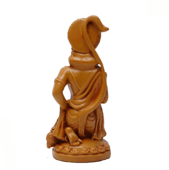 Lord Hanuman Idol For Car Dashboard In Resin 4.5 inches Hanuman Statue - JAI HO INDIA