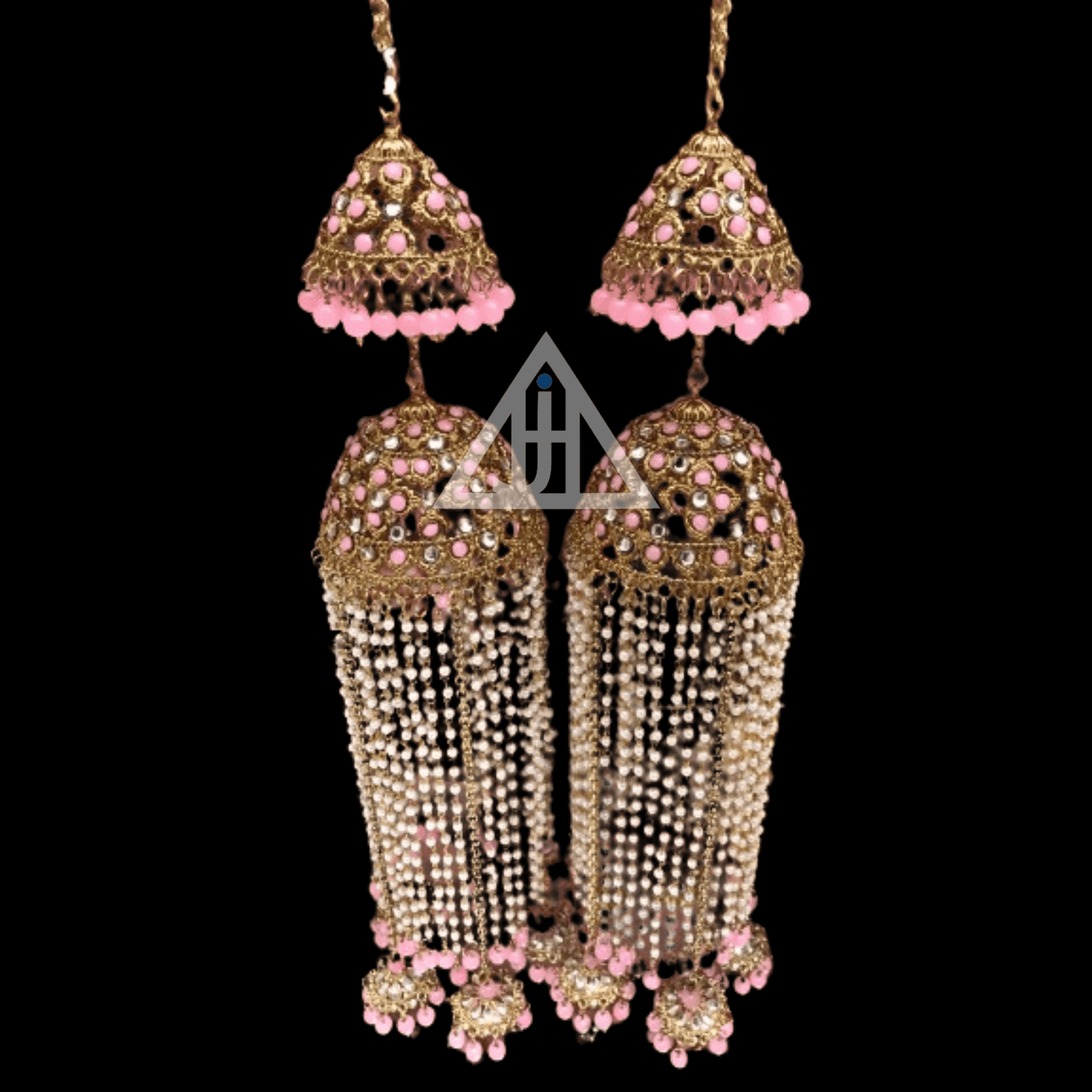 Baby Pink Bridal Kaleera - JAI HO INDIA