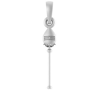 God Kartikeya Vel Pandel Sterling Silver Pendant - JAI HO INDIA