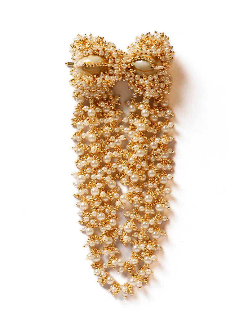 Choti Jadai Billai Hair Brooch Accessory