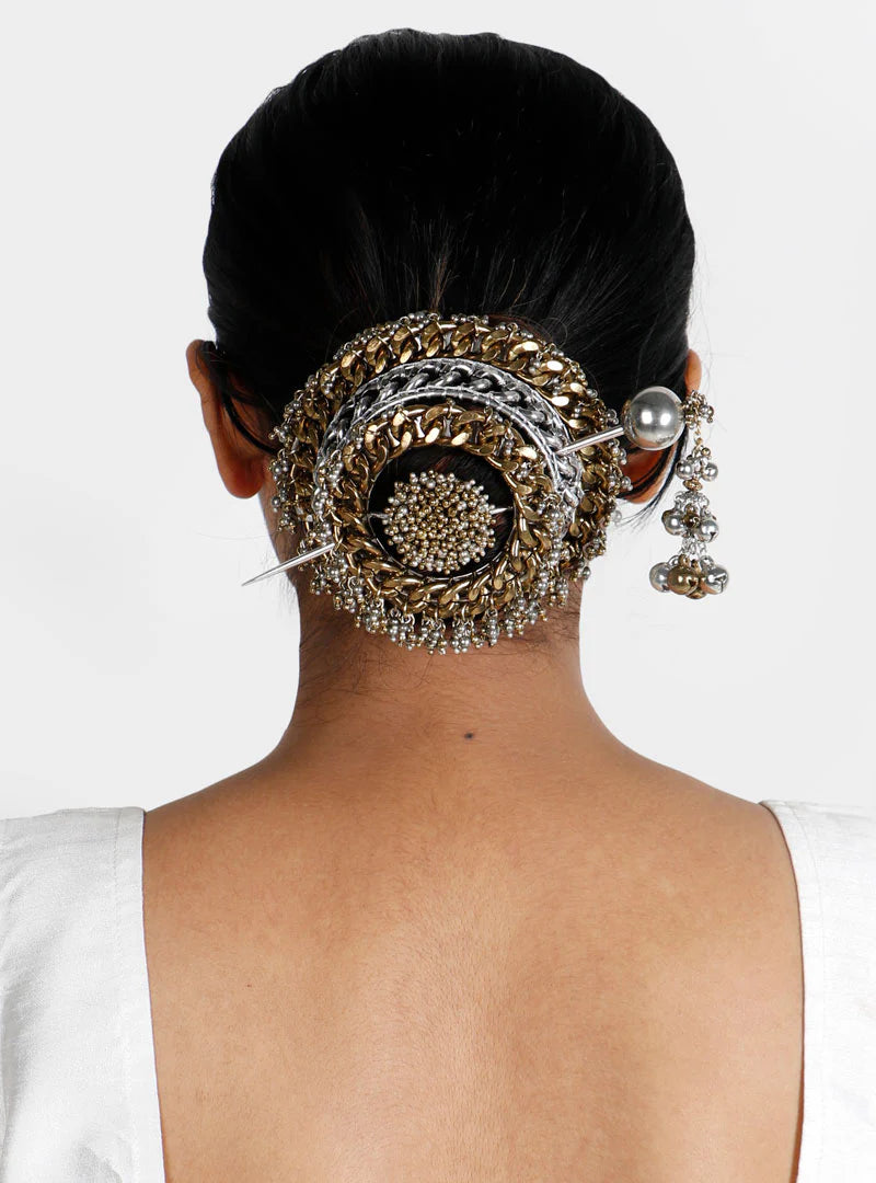 Ghungroo Bells Hair Bun