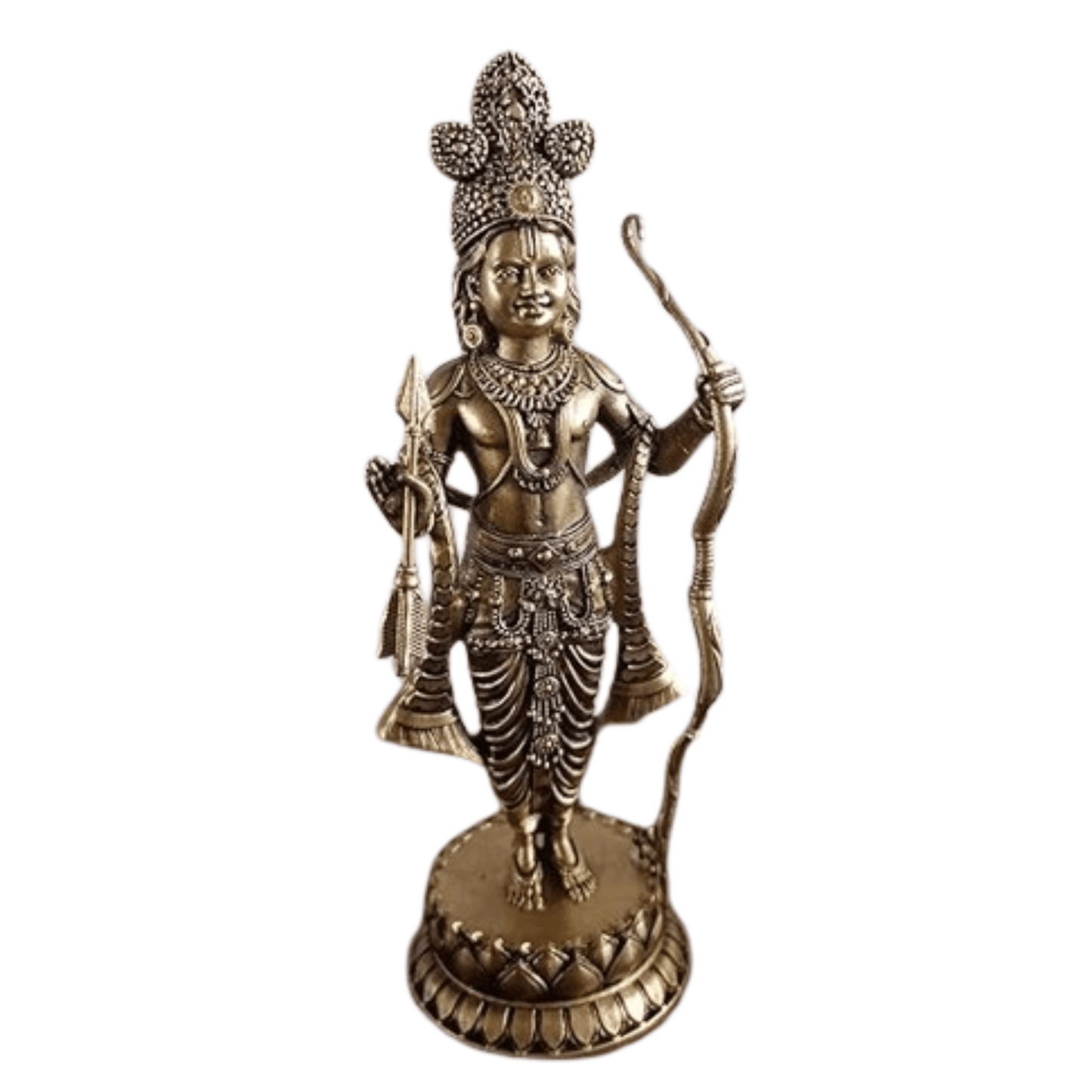 Ram Lalla Statue Idol Shree Ram Ayodhya Temple Shri Ram Lalla Idol 6.4 inches - JAI HO INDIA