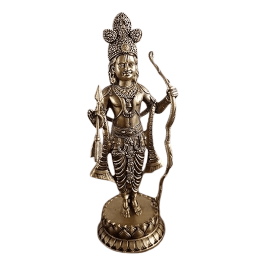 Ram Lalla Statue Idol Shree Ram Ayodhya Temple Shri Ram Lalla Idol 6.4 inches - JAI HO INDIA