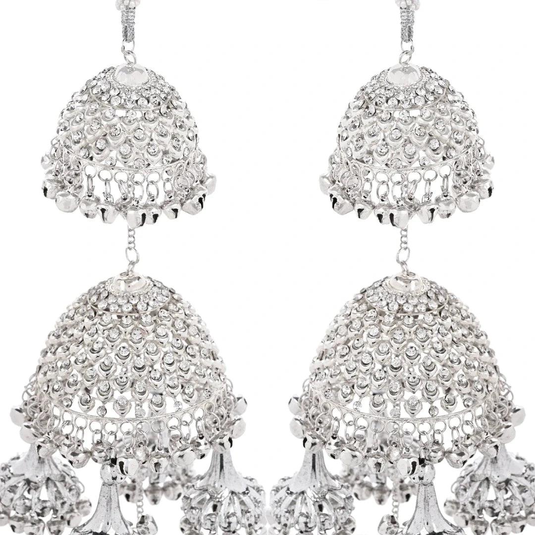 Silver Bridal Kaleeras Wedding Bangle Charms Bridal Punjabi Kalira For Indian Wedding - JAI HO INDIA