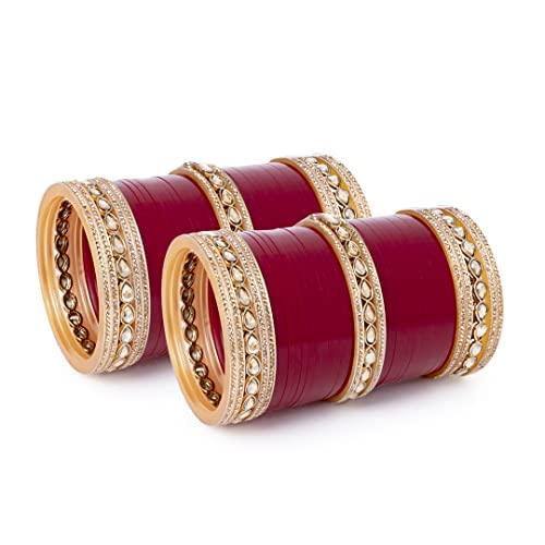 Bridal Chooda Wedding Bangles Set Punjabi Wedding Chuda Set For Indian Wedding - JAI HO INDIA