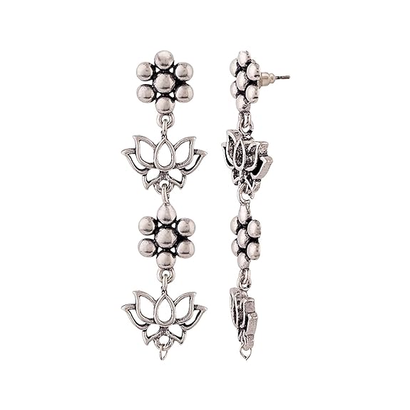 Traditional Indian Oxidized Earrings