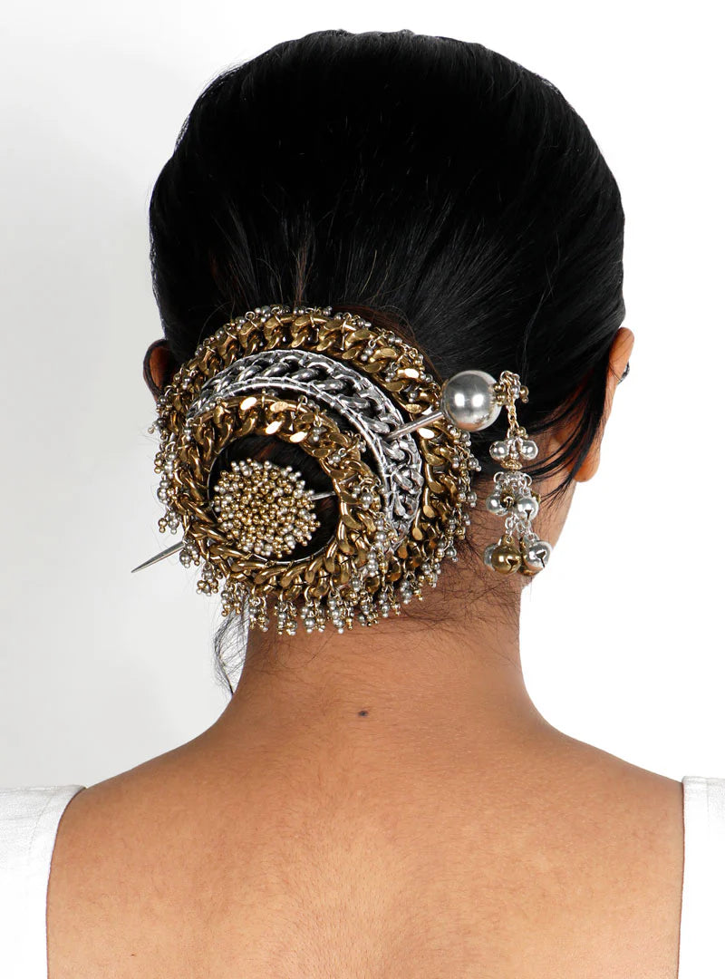 Ghungroo Bells Hair Bun