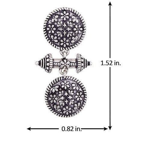 Beautiful Indian Oxidized Boho Earrings