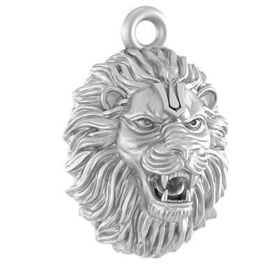 Narsimha Lion Sterling Silver Pendant - JAI HO INDIA