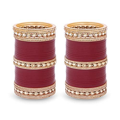 Bridal Chooda Wedding Bangles Set Punjabi Wedding Chuda Set For Indian Wedding - JAI HO INDIA