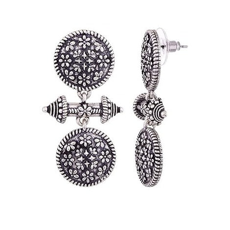 Beautiful Indian Oxidized Boho Earrings