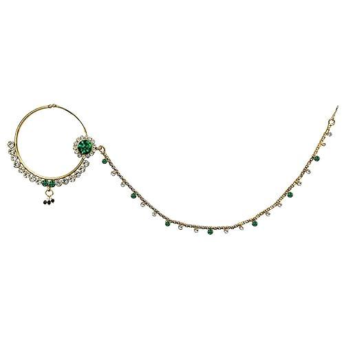 Green Full Bridal Jewelry Set For Indian Wedding - JAI HO INDIA