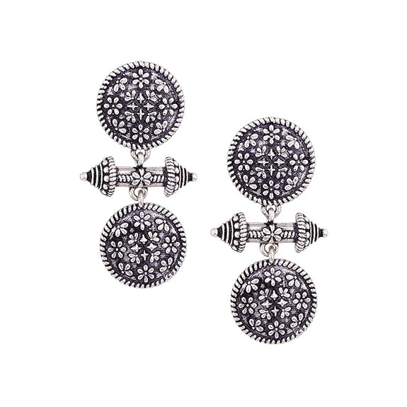 Beautiful Indian Oxidized Boho Earrings