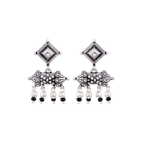 Beautiful Traditional Indian Oxidized Earrings