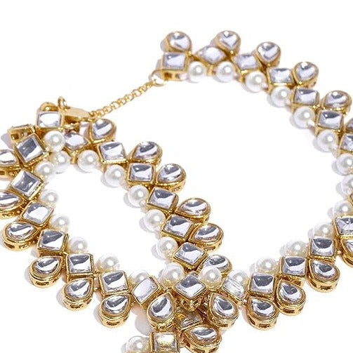 Indian Bridal Pearl Anklets Payal For Wedding