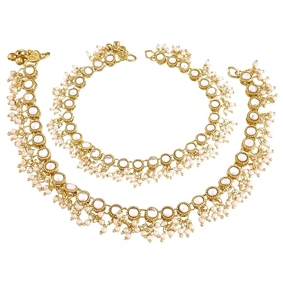 Elegant Bridal Anklets Payal For Wedding