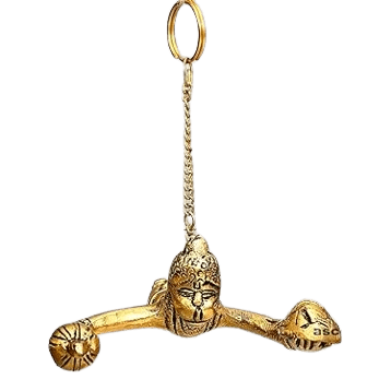 Flying Hanuman Metal Keychain Lord Hanuman Car Hanging - JAI HO INDIA