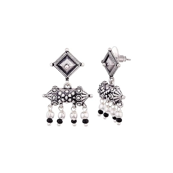 Beautiful Traditional Indian Oxidized Earrings