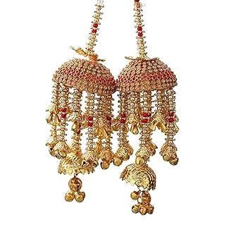 Snall Elegant Red Bridal Kaleeras Wedding Bangle Charms Bridal Punjabi Kalira For Indian Wedding - JAI HO INDIA