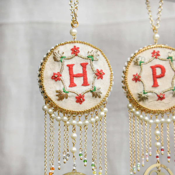 Traditional Personalized Couple Bridal Kaleera