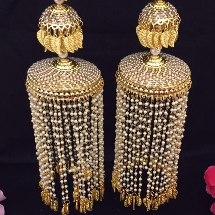 Pearl Bridal Kaleeras Wedding Bangle Charms Bridal Punjabi Kalira For Indian Wedding - JAI HO INDIA