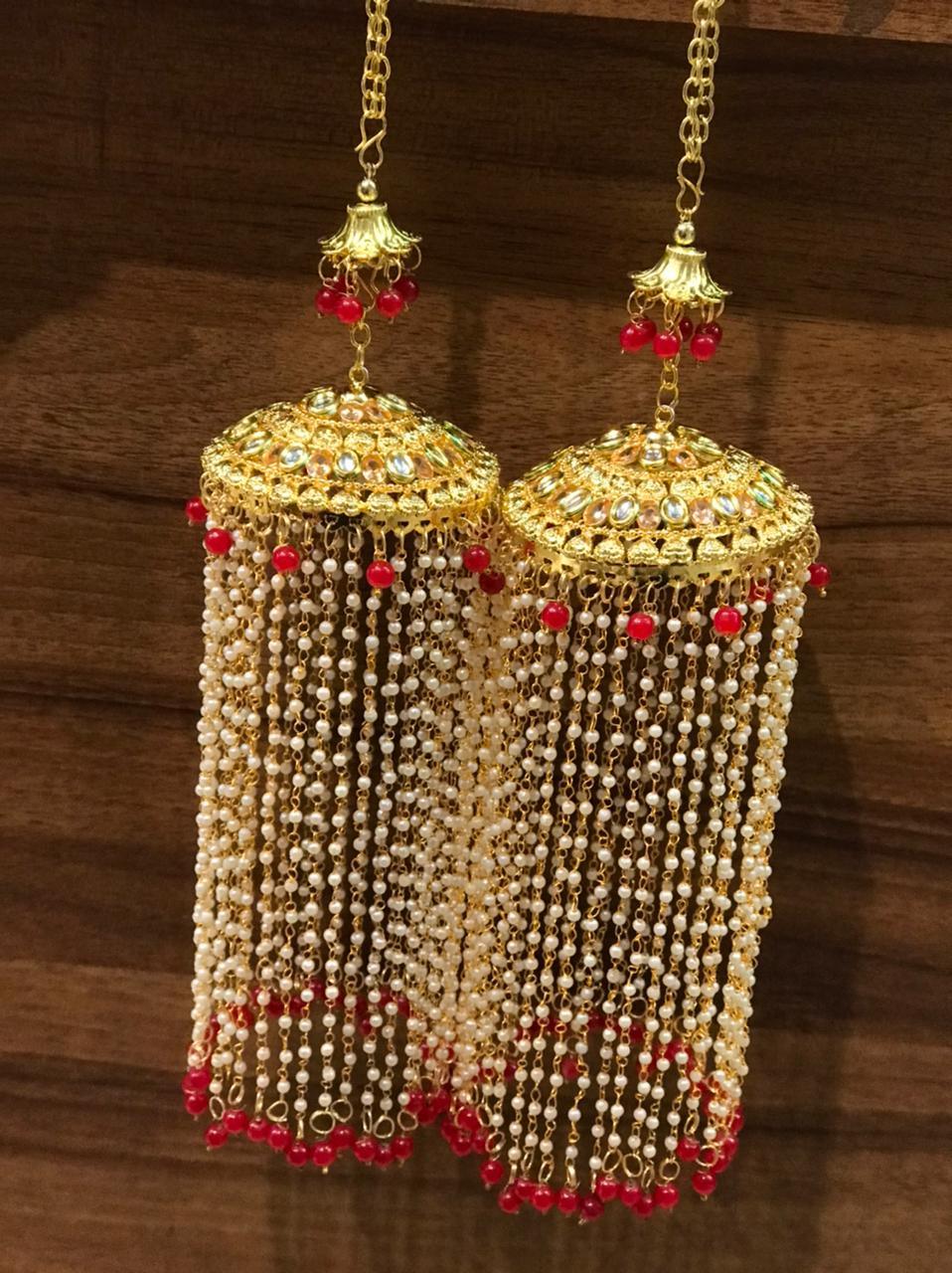 Red Bridal Kaleeras Wedding Bangle Charms Bridal Punjabi Kalira For Indian Wedding - JAI HO INDIA