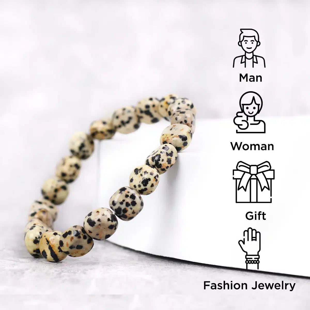 Dalmatian Jasper Bracelet