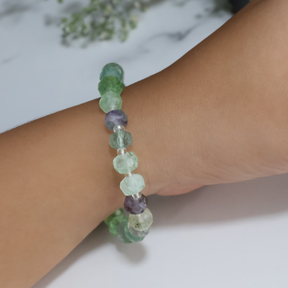 Multi Fluorite Bracelet