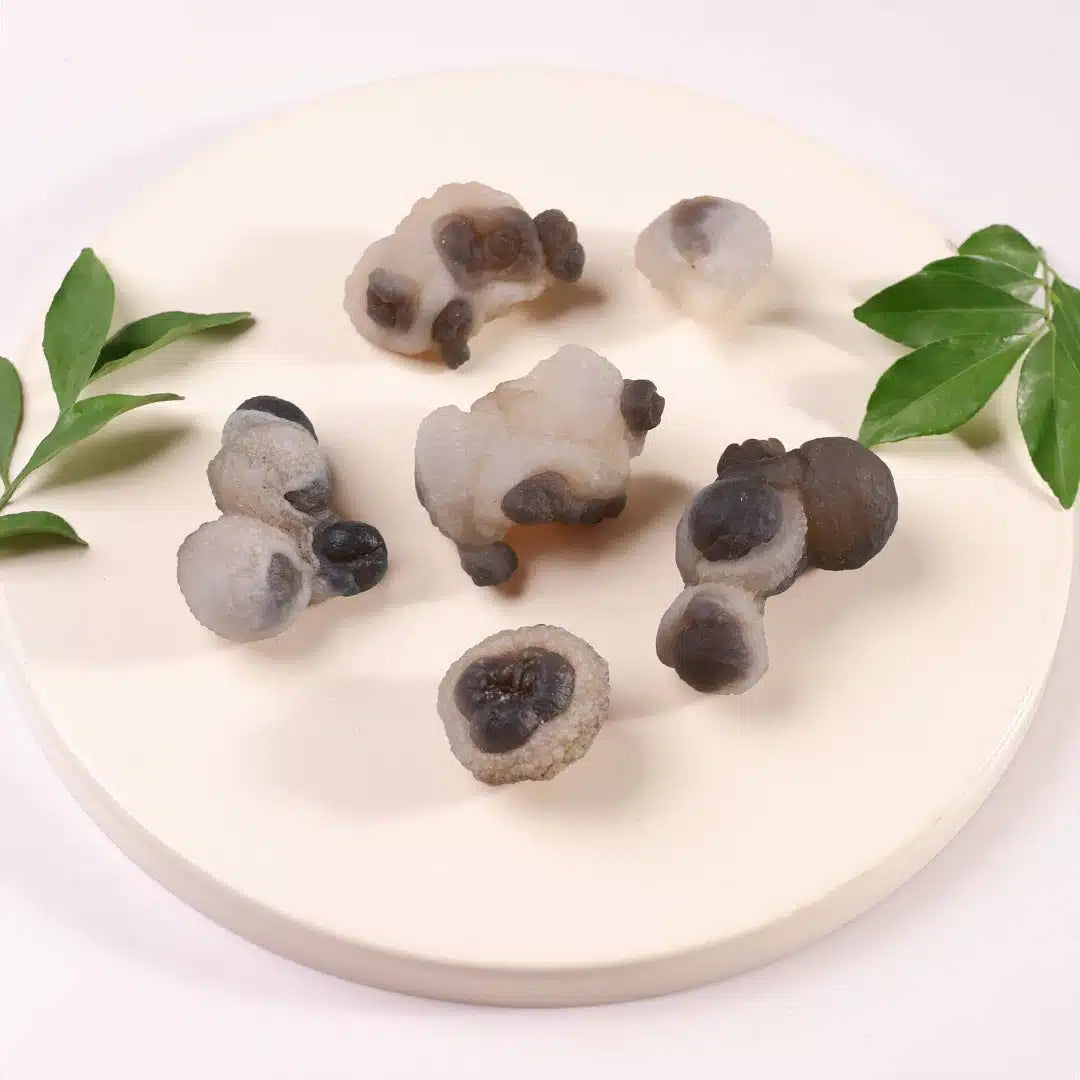 Panda Agate Raw Stone