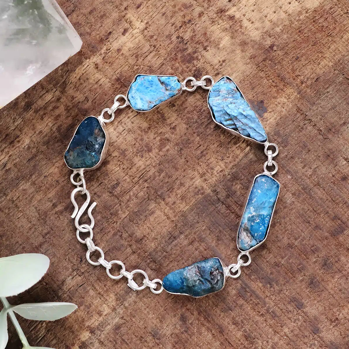 Blue Apatite Bracelet