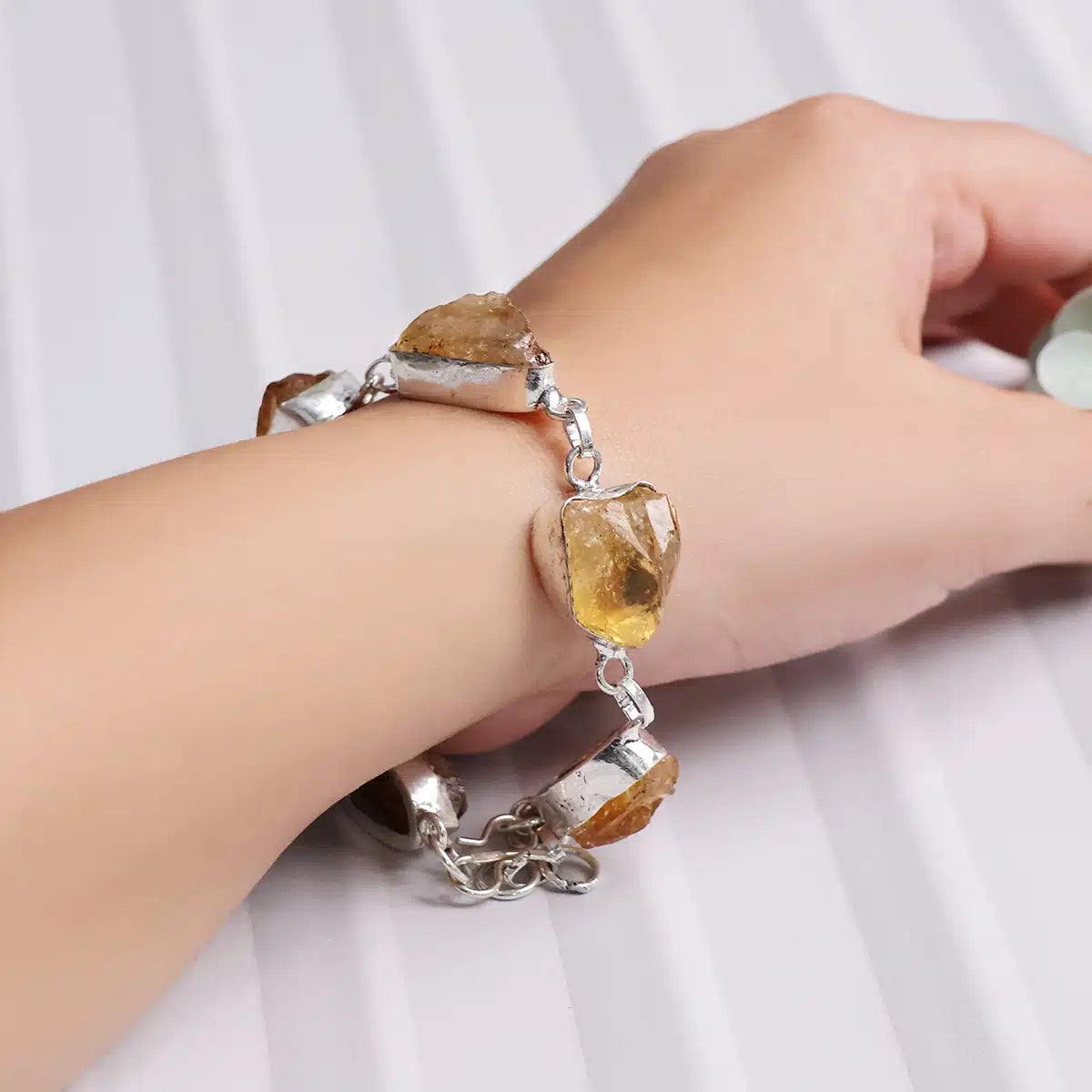 Citrine Raw Bracelet