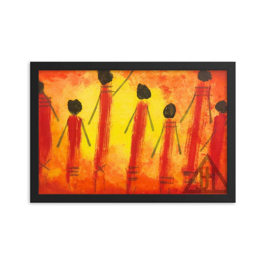 Abstract Painting. Tribal painting.