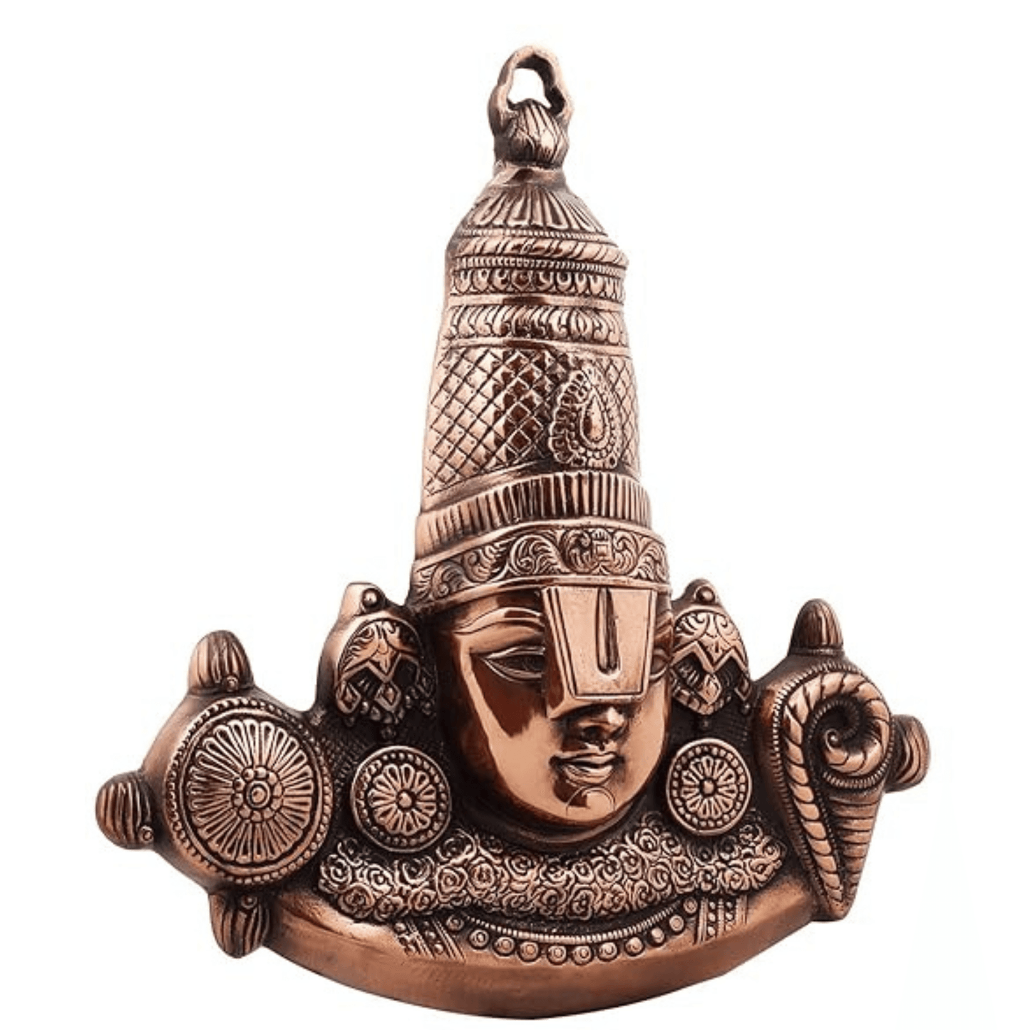 Tirupati Balaji Statue Wall Hanging Balaji Idol Decorative Showpiece 16 inches - JAI HO INDIA