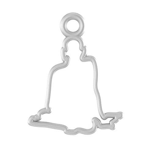 Swami Samarth Maharaj Sterling Silver Pendant - JAI HO INDIA