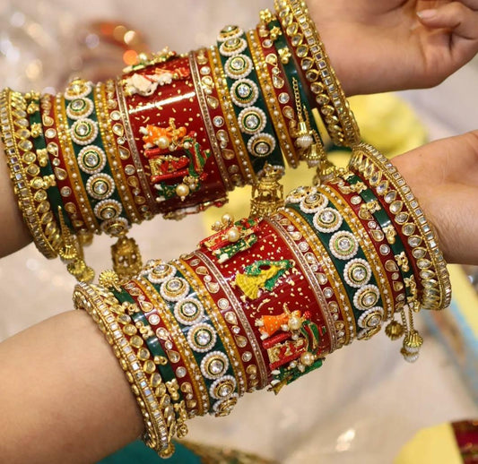 Doli Bridal Choodas Wedding Bangles Set - JAI HO INDIA