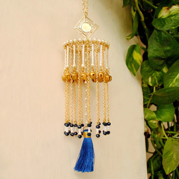 Traditional Ghungroo Bells Blue Bridal Kaleera