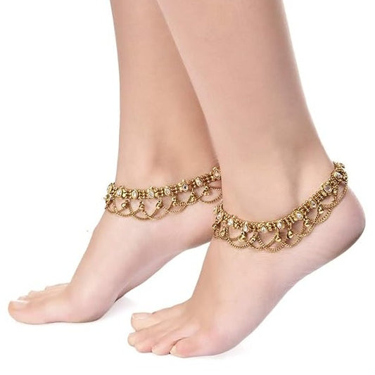 Beautiful Bridal Anklets Payal For Wedding