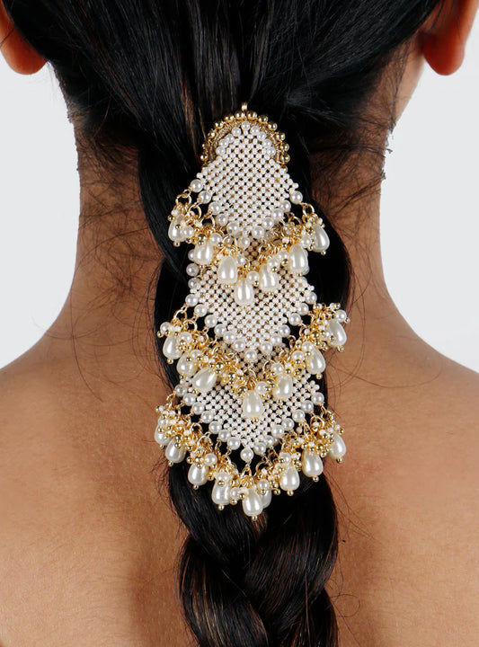 Traditional Hair Brooch Braid Accessory