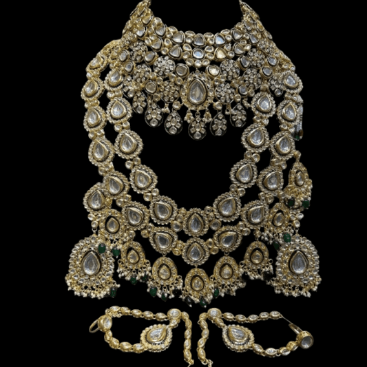 Heavy Bridal Jewelry Set For Indian Wedding - JAI HO INDIA